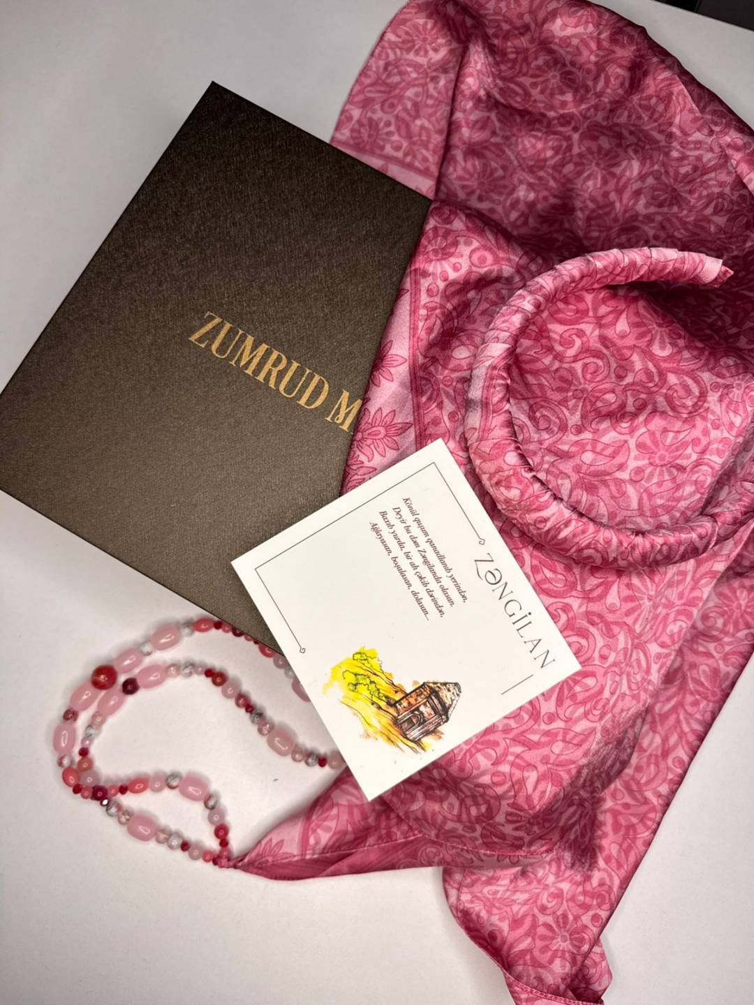 "Zəngilan" şarf+ saç bandı