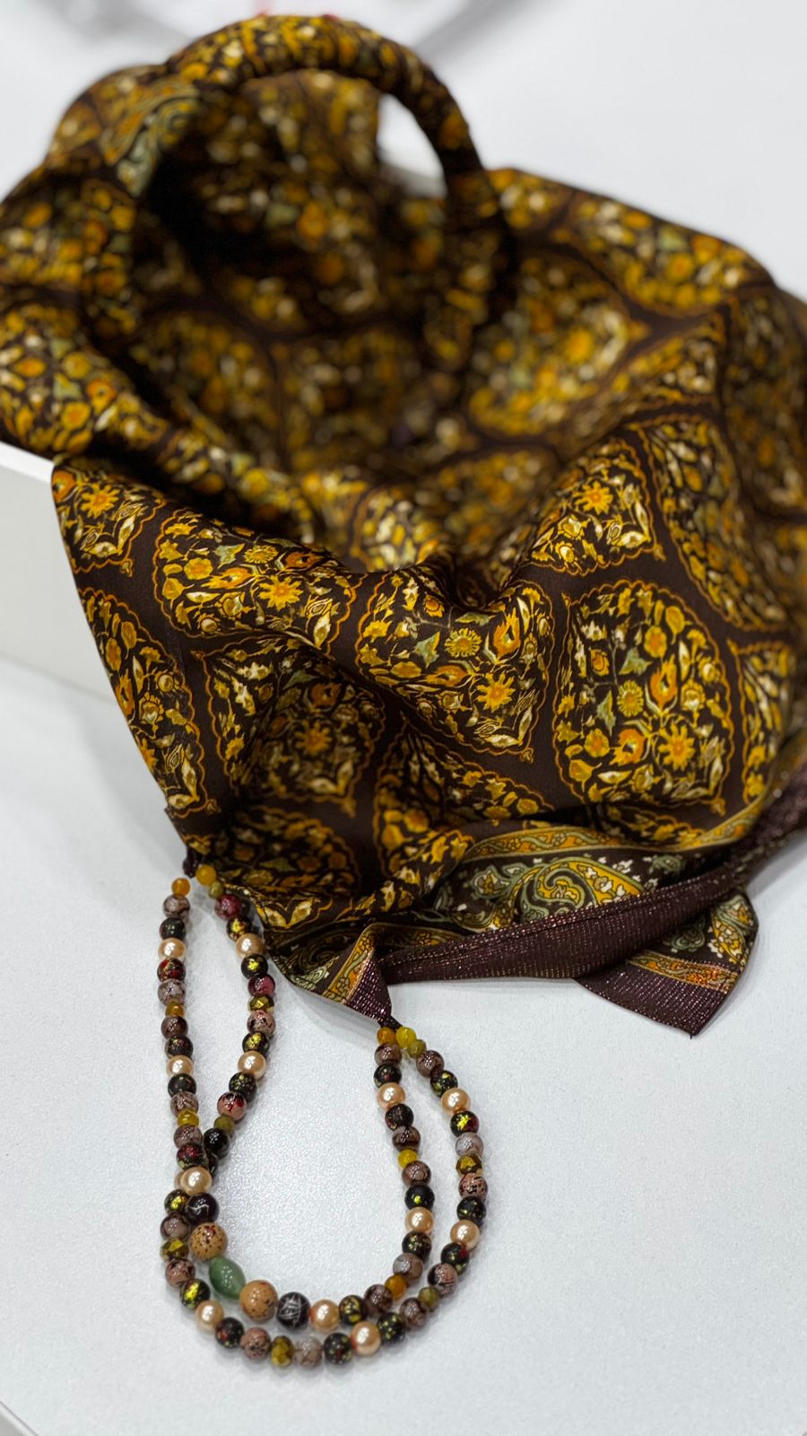 "Bərdə" şarf+ saç bandı